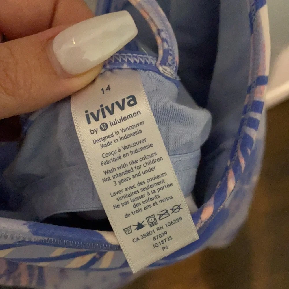 Ivivva by lululemon multi-color sports tank top - Picture 3 of 6